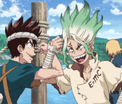 senku's partnership with chrome